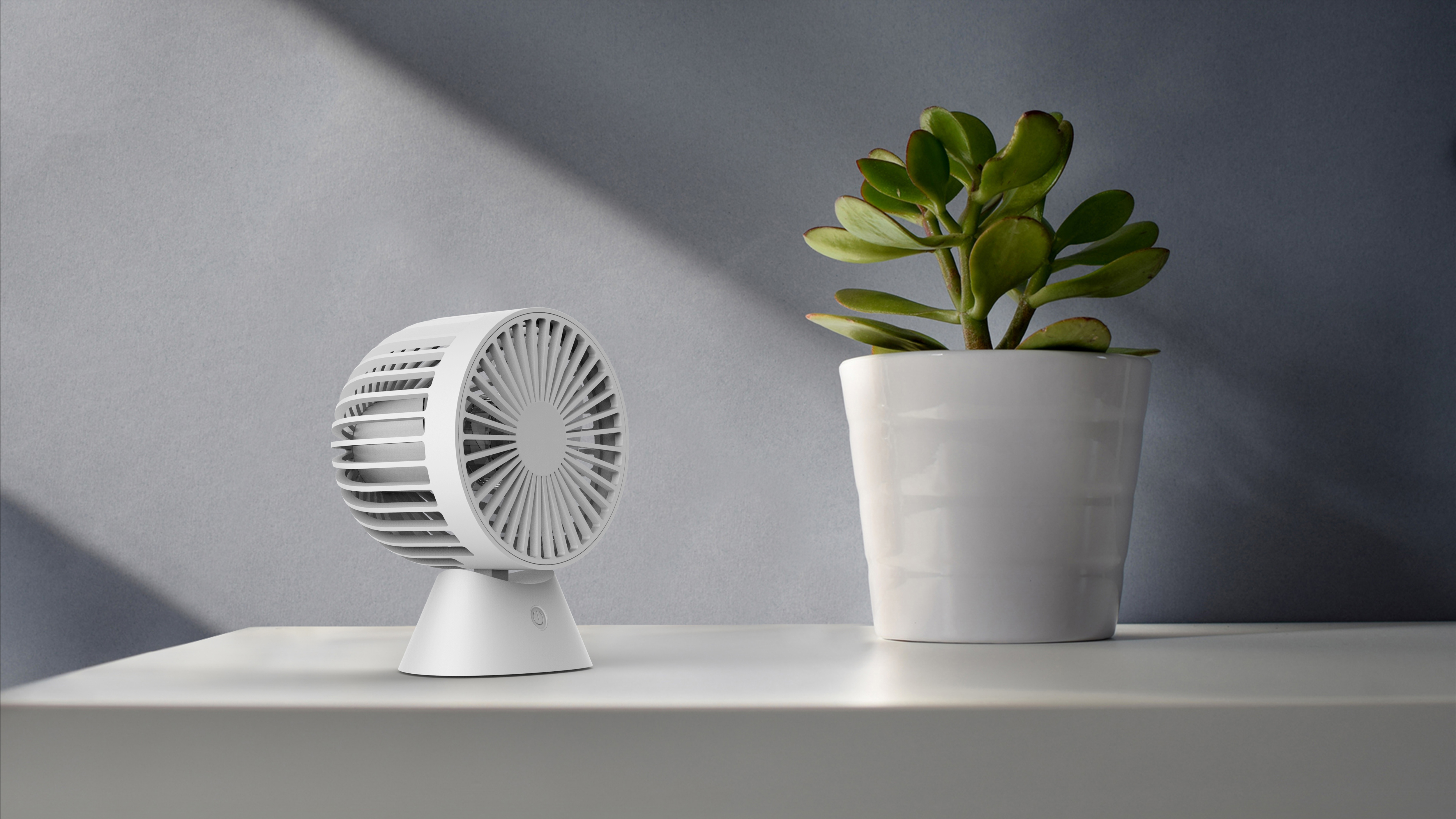 Fan，Mini，Desktop products，Simplicity，fashion，