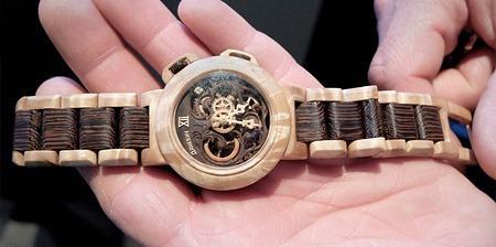 wooden ，Wrist watch，originality，Design，Digital，