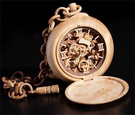 wooden ，Wrist watch，originality，Design，Digital，