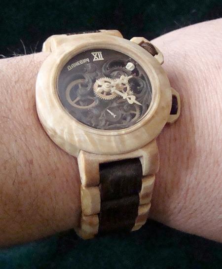 wooden ，Wrist watch，originality，Design，Digital，