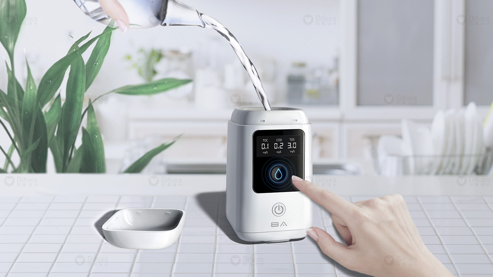 Design of water quality analyzer，product design，Structural design，