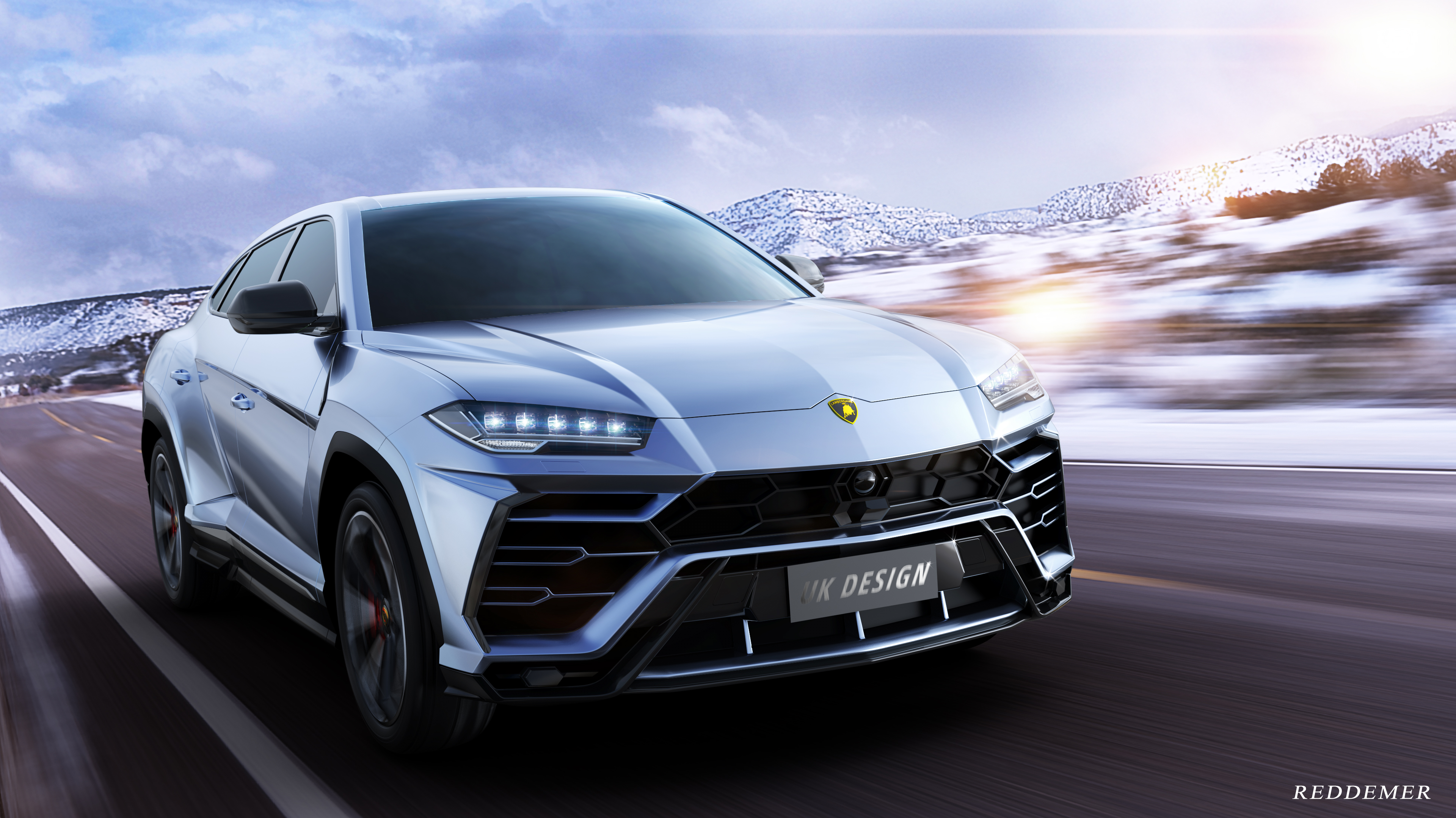 vred，Render，cgi，Lamborghini，Ukdesign，