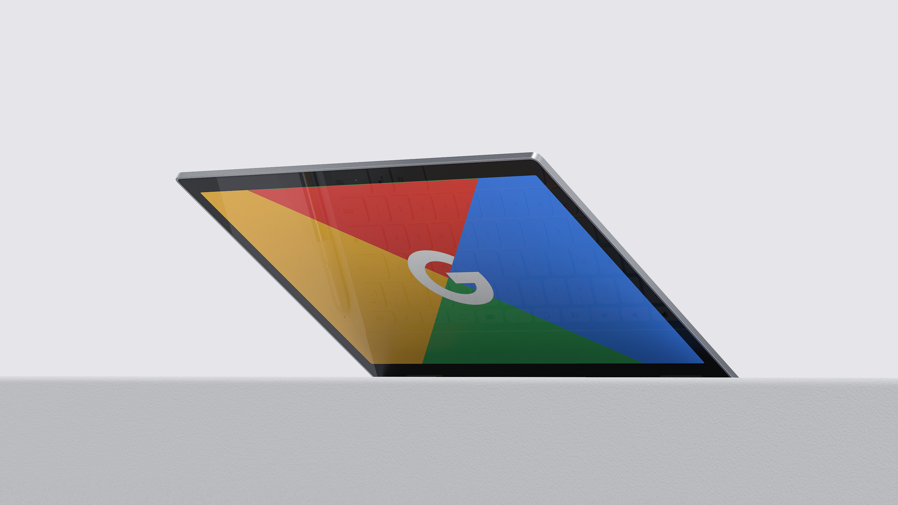 Product visualization，Notebook computer，cgi，Render，