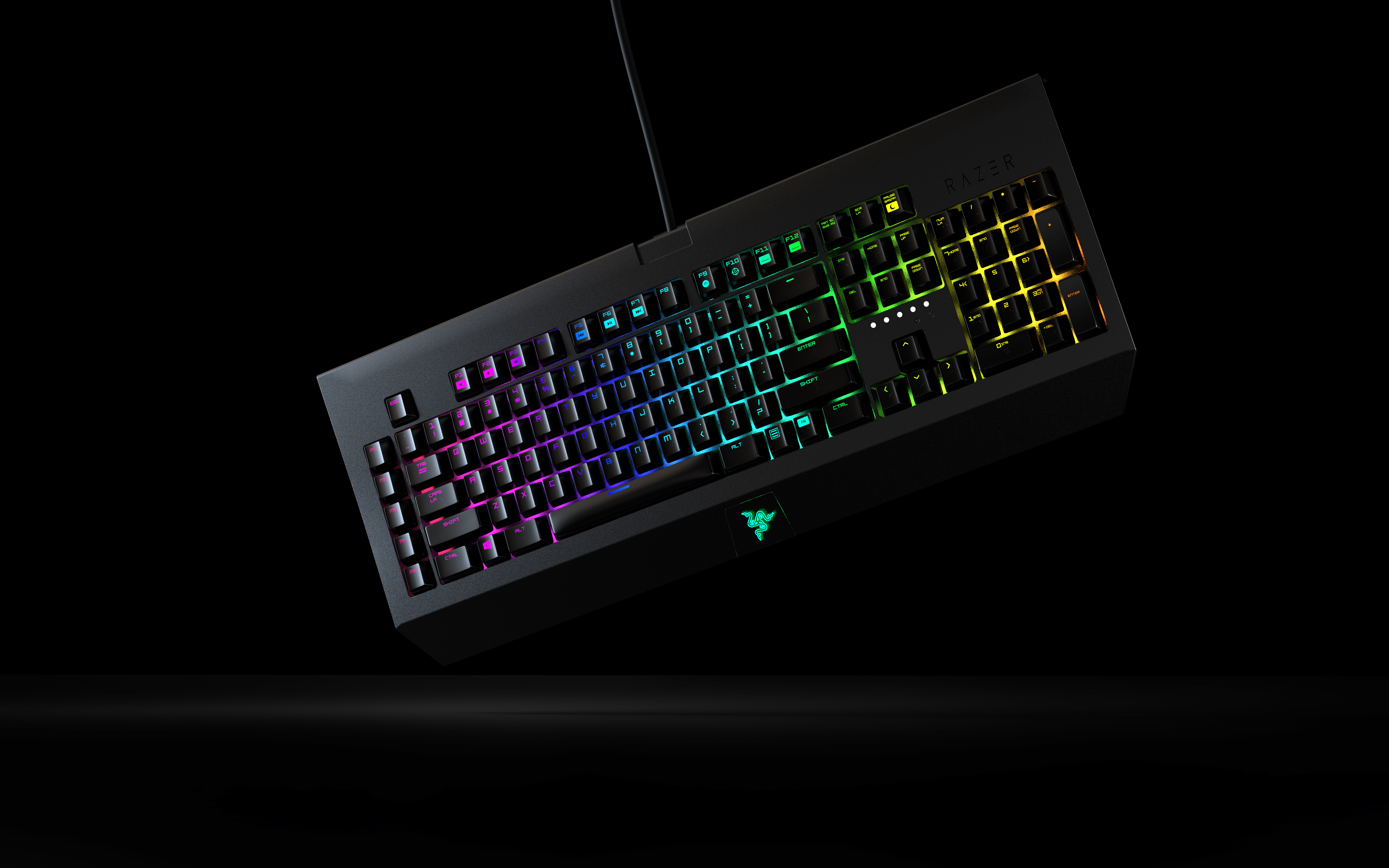 keyshot9，3C electronic digital products，Thunder snake keyboard scene practice，