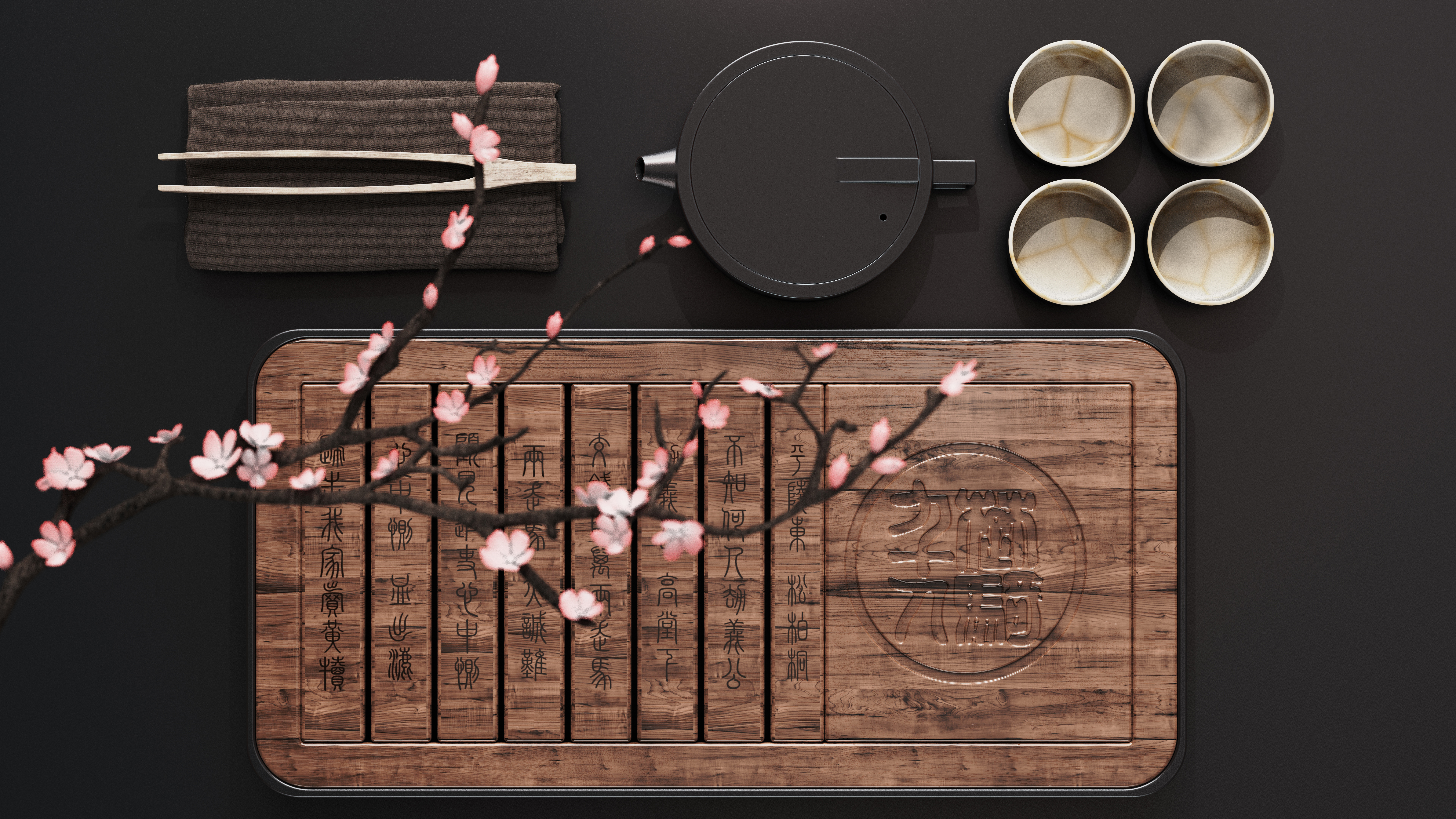 tea set，tea，Cultural creation，Purple sand，