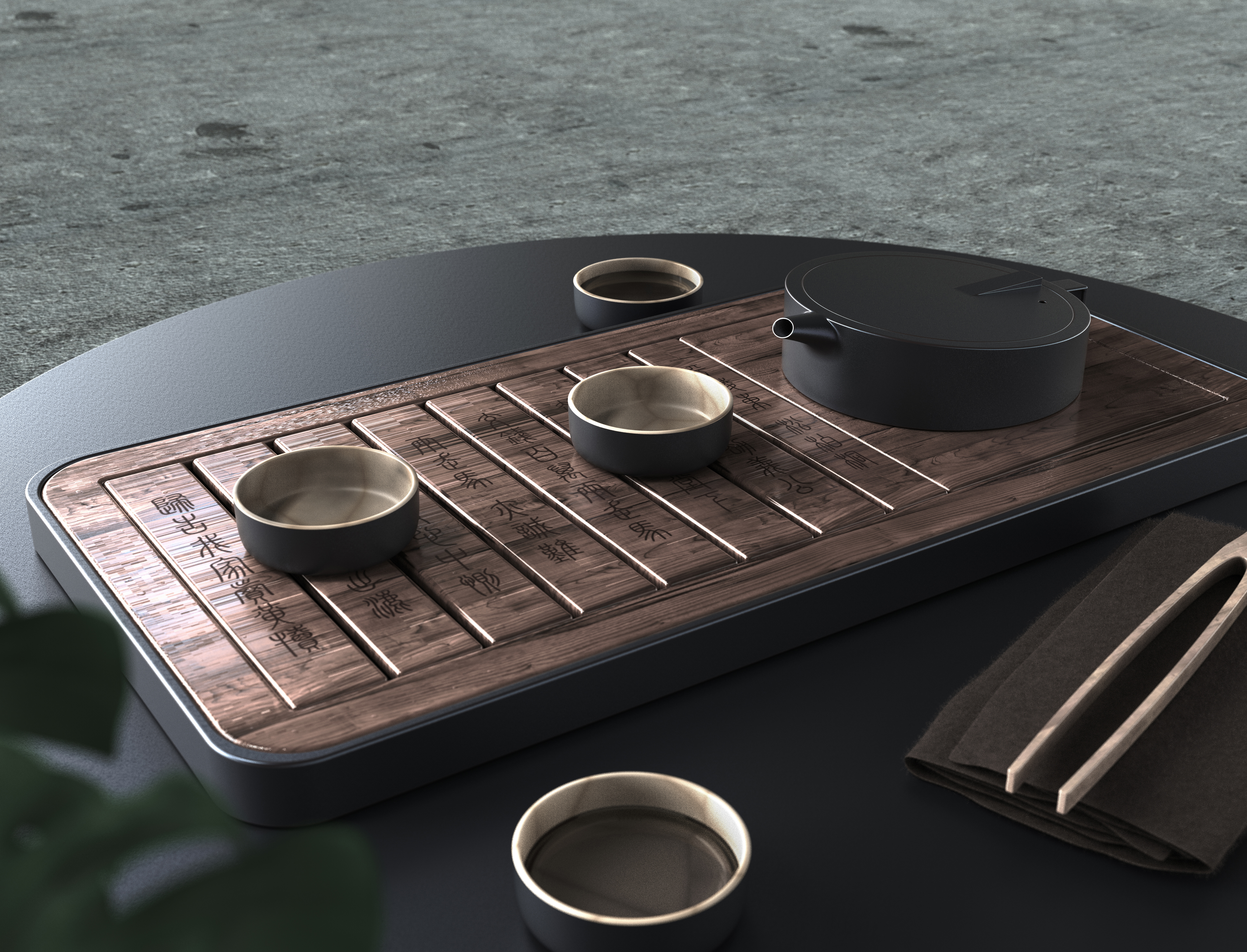 tea set，tea，Cultural creation，Purple sand，