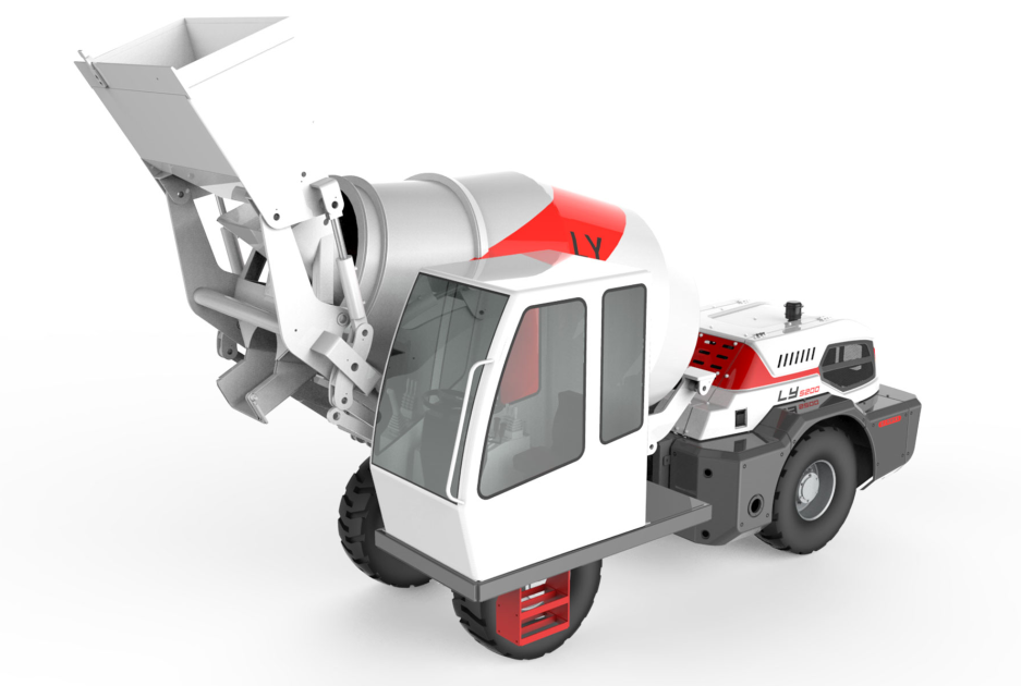 Mixer，Coating design，Machine design，Appearance design，construction machinery，industrial design，Entries，