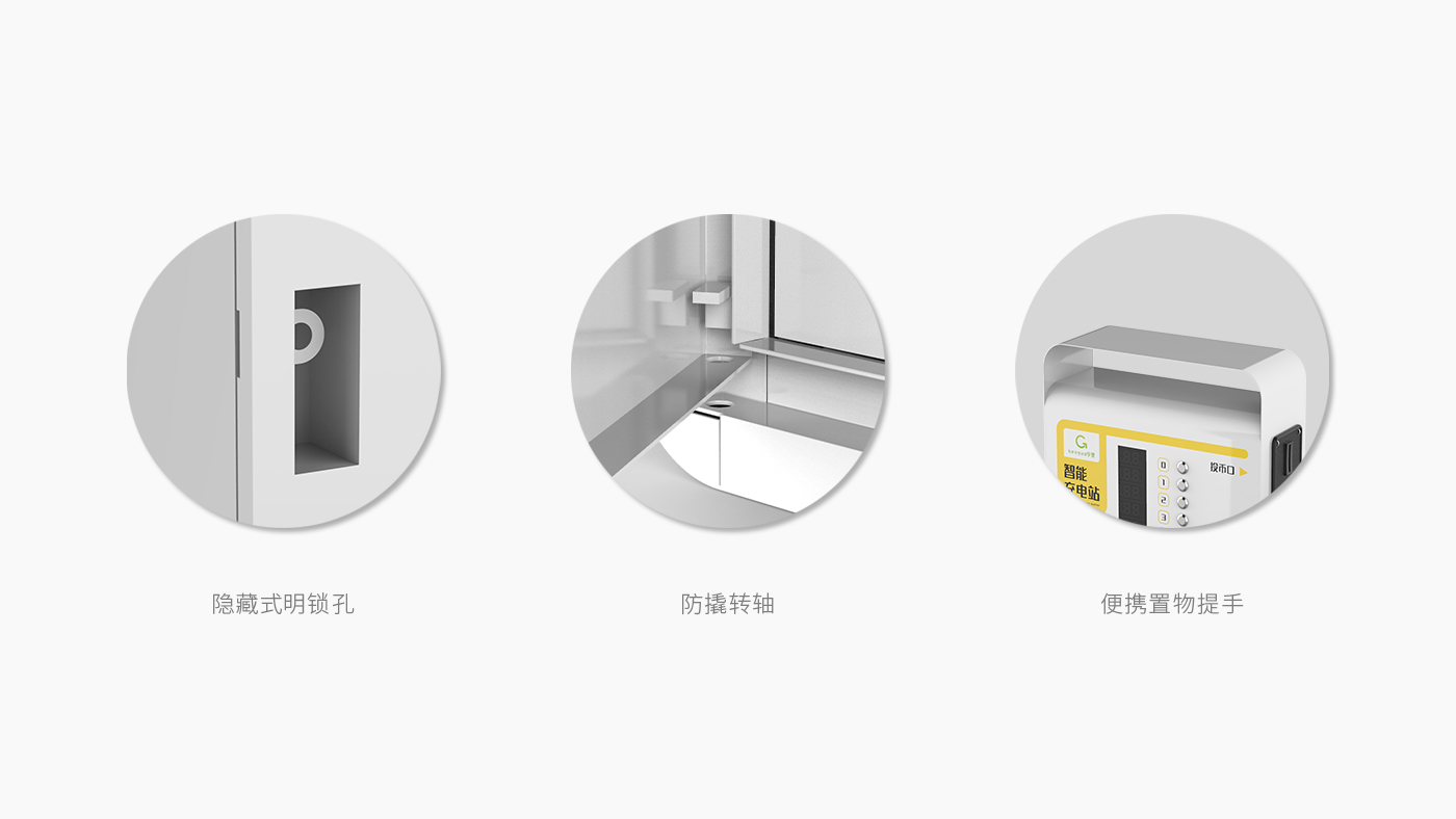 Handle，Store things，Guard against theft，Simplicity，Easy to operate，