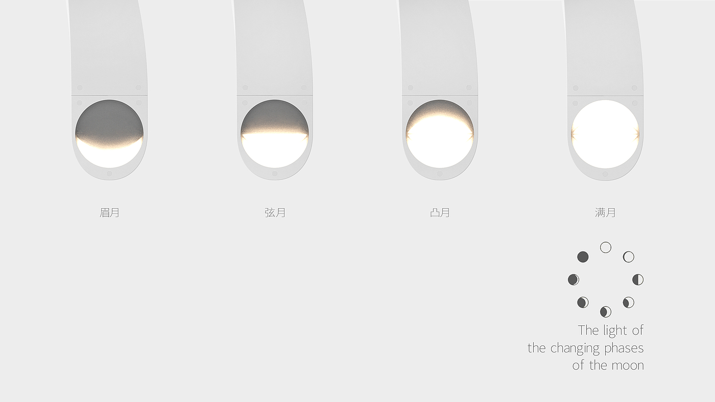 Lunar landing，phase of the moon，the Banished Immortal Li Bo，Elegant，Wireless charging，