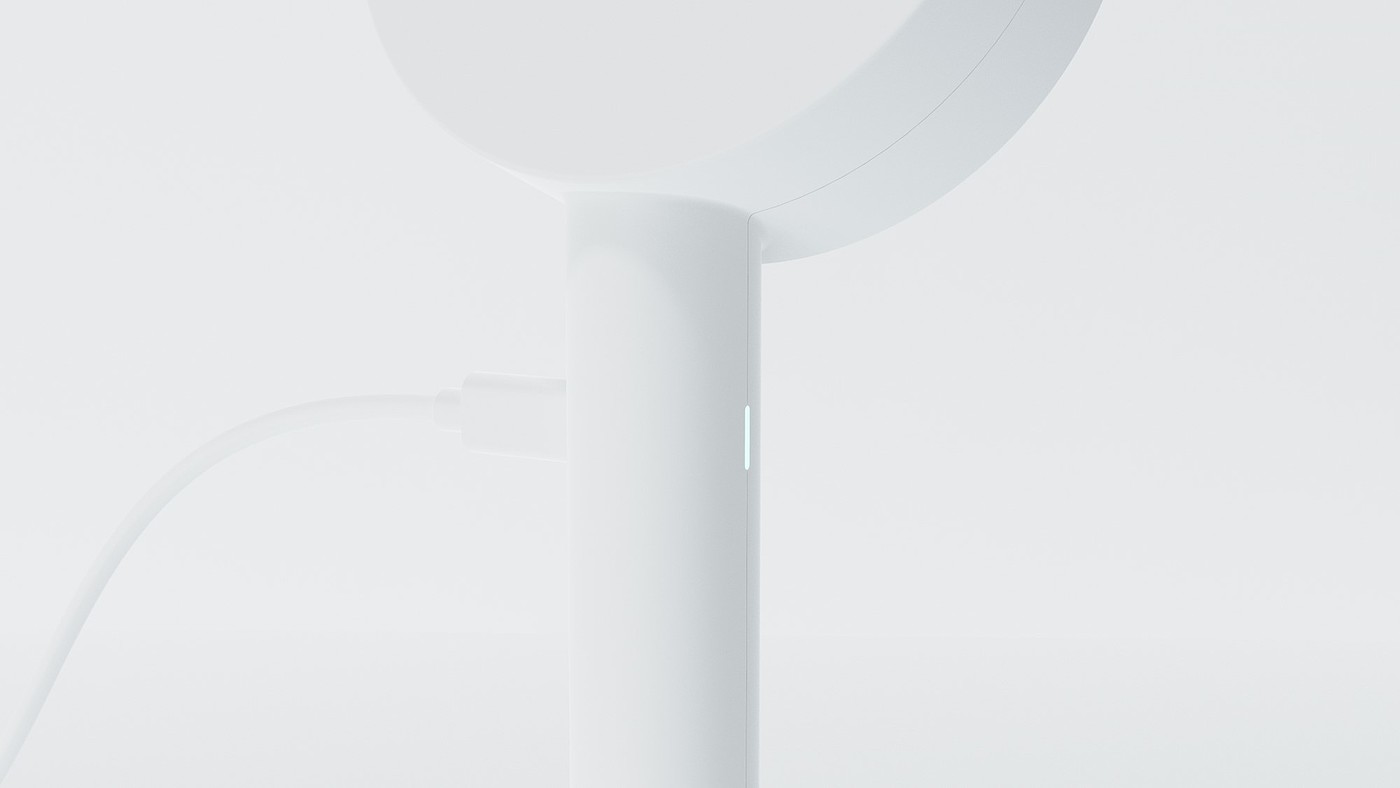 product design，industrial design，sample reels，Keyshot rendering，Desk lamp，
