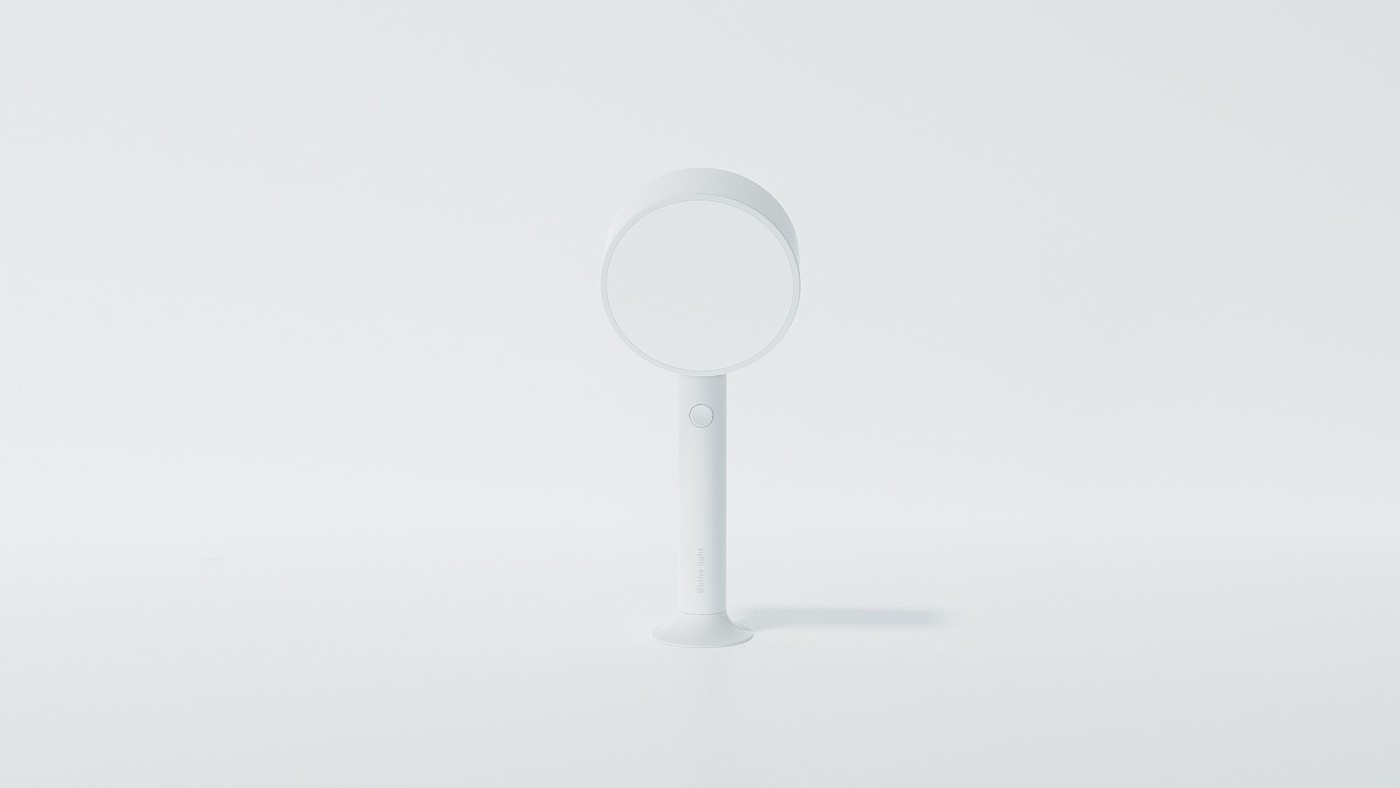 product design，industrial design，sample reels，Keyshot rendering，Desk lamp，