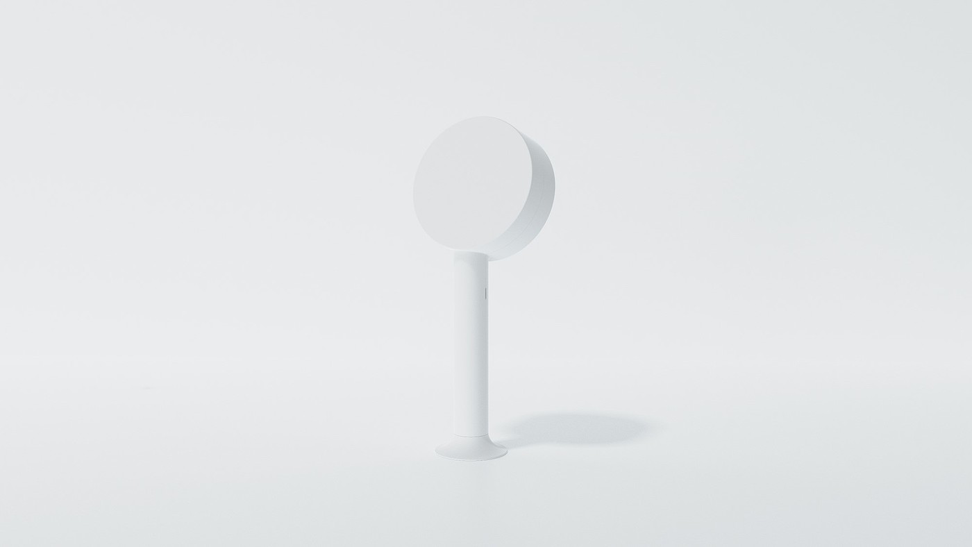product design，industrial design，sample reels，Keyshot rendering，Desk lamp，