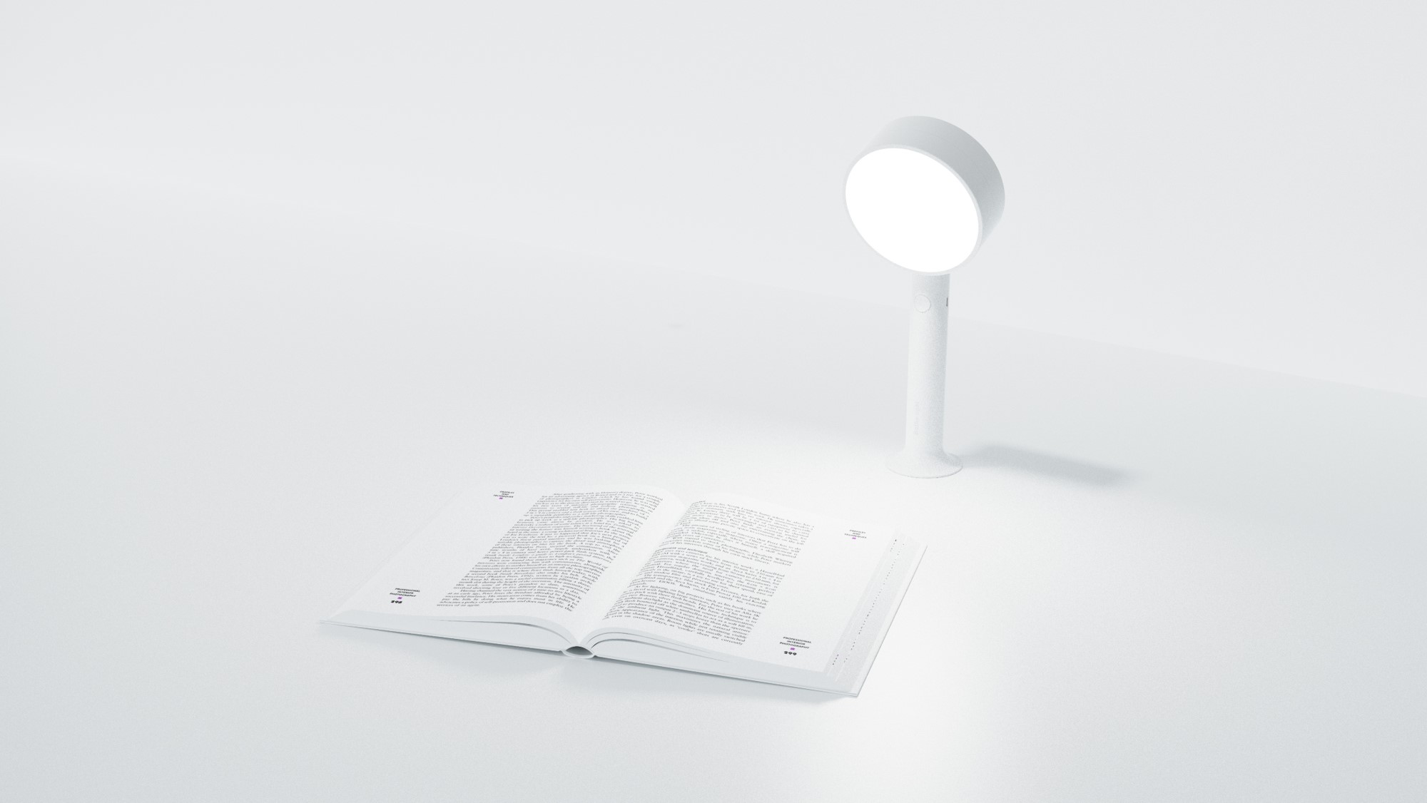 product design，industrial design，sample reels，Keyshot rendering，Desk lamp，