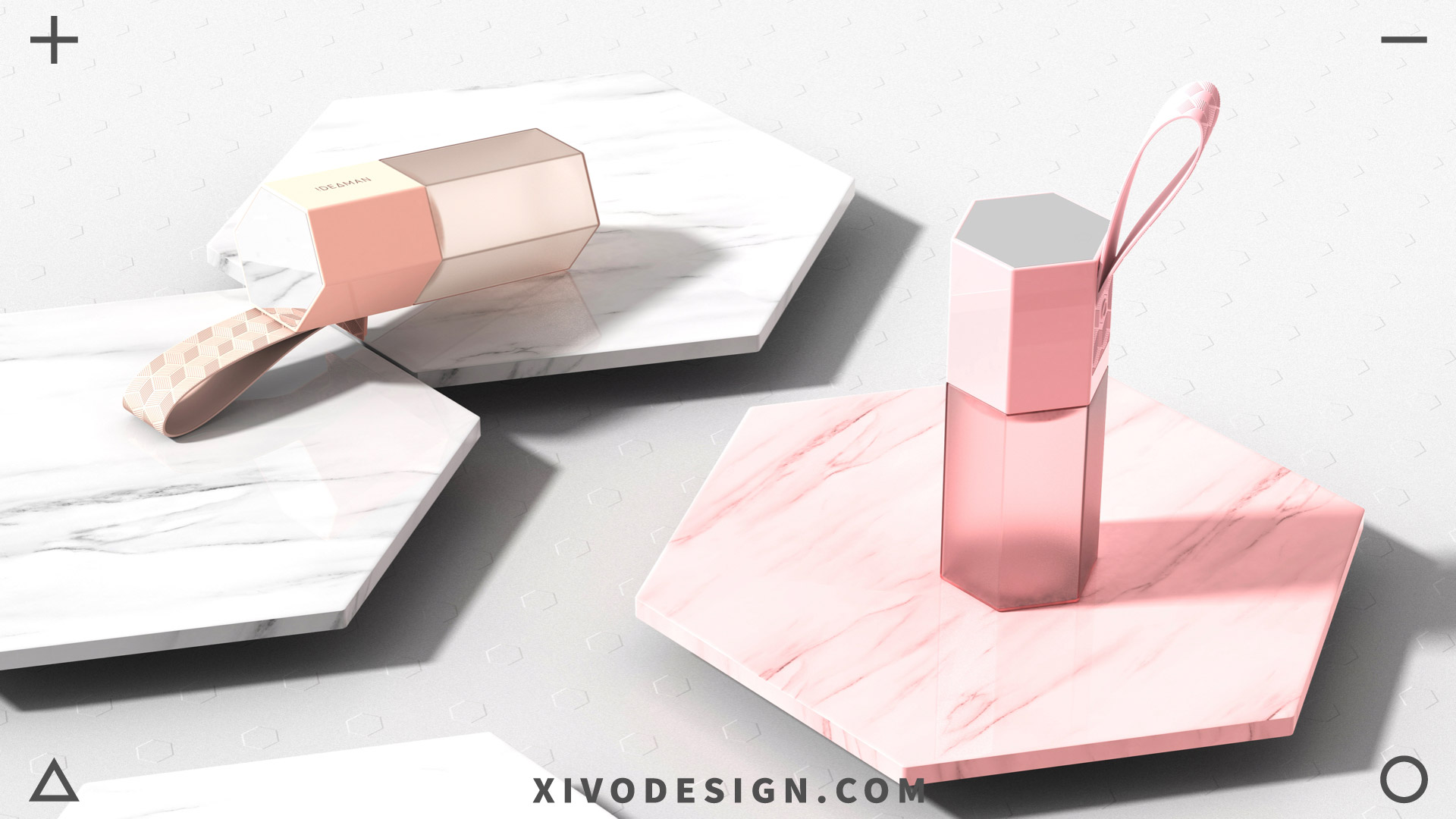 Juice cup，Good simple geometry，hexagon，juice cup，Juicer，Fruits，Creative small household appliances，