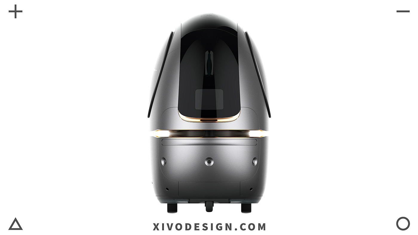 robot，intelligent robot，Good simple geometry，Jiajian geometric industrial design，Alibaba，Tmall Elf，Ali，