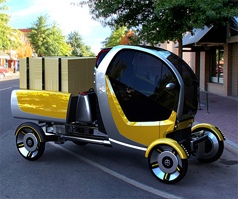 Light-Duty Vehicle，Concept Car，Folding cabin，conceptual design，