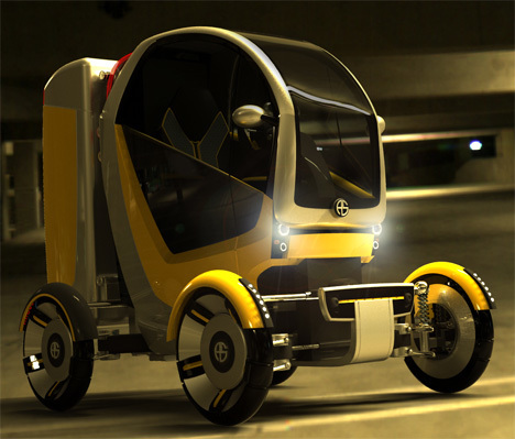 Light-Duty Vehicle，Concept Car，Folding cabin，conceptual design，