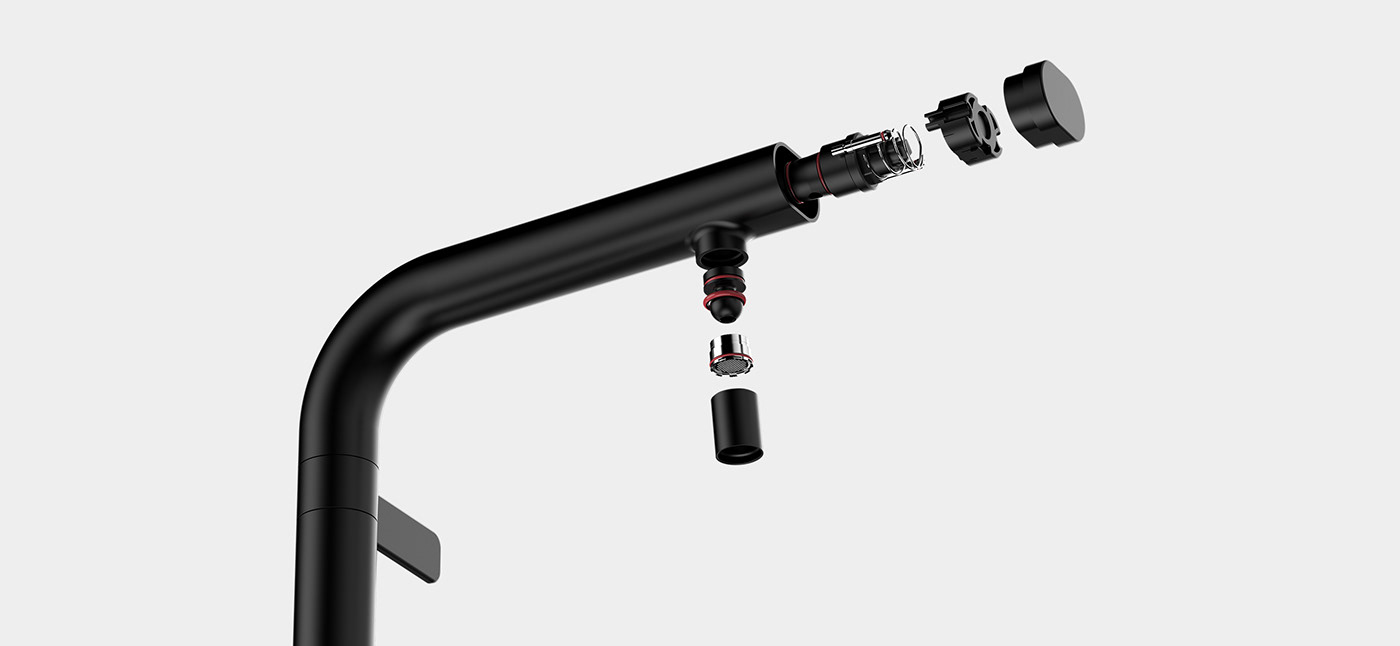 water tap，water conservation，Button，Handle，