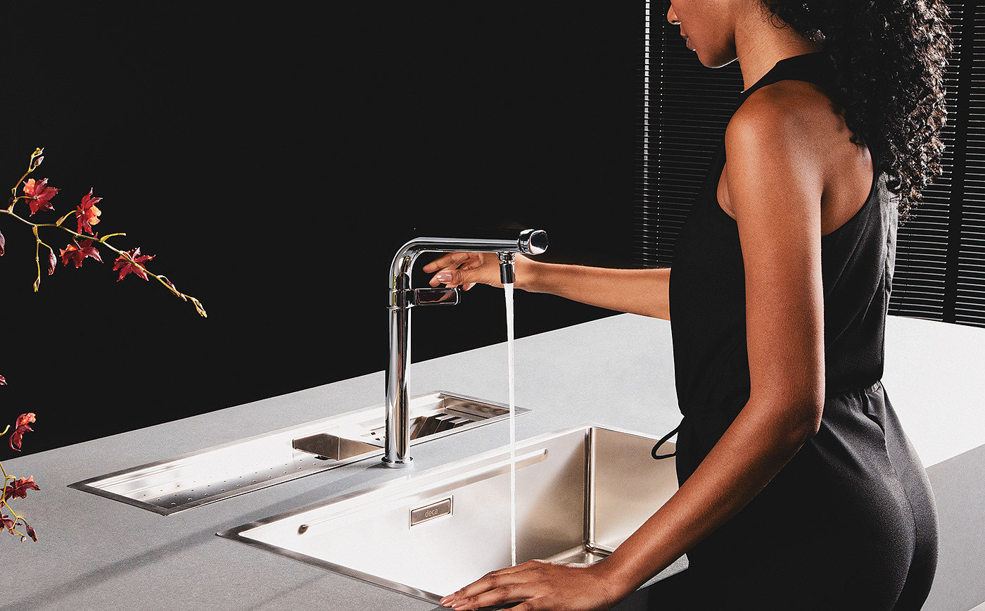 water tap，water conservation，Button，Handle，