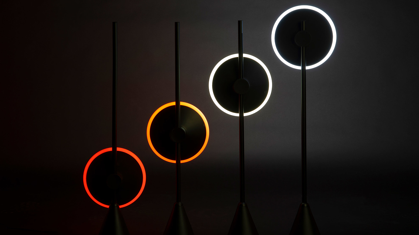 Floor lamp，dawn，dusk，sunset，