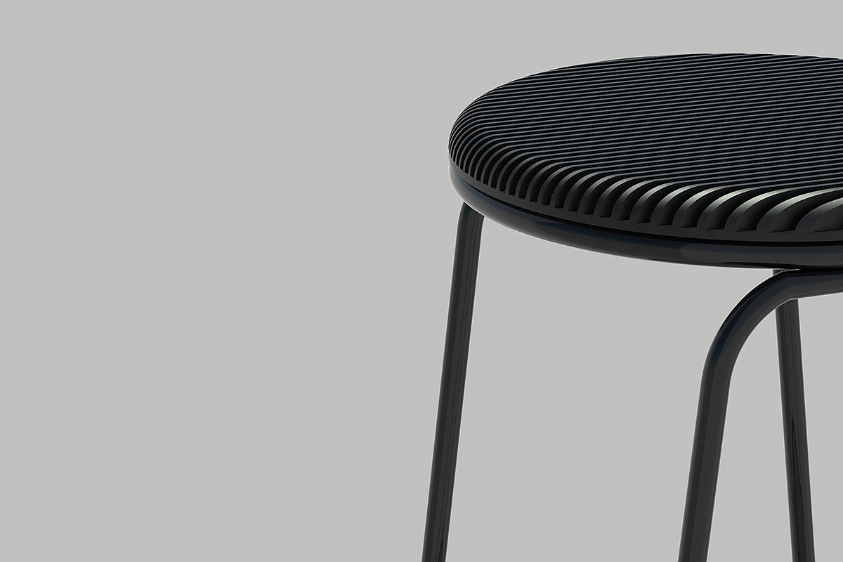 stool，chair，linear，Simplicity，