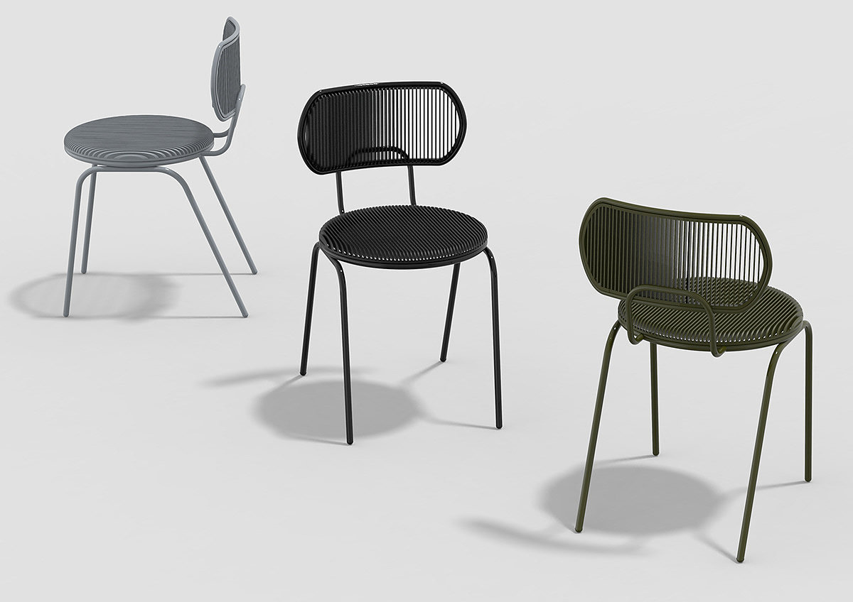 stool，chair，linear，Simplicity，