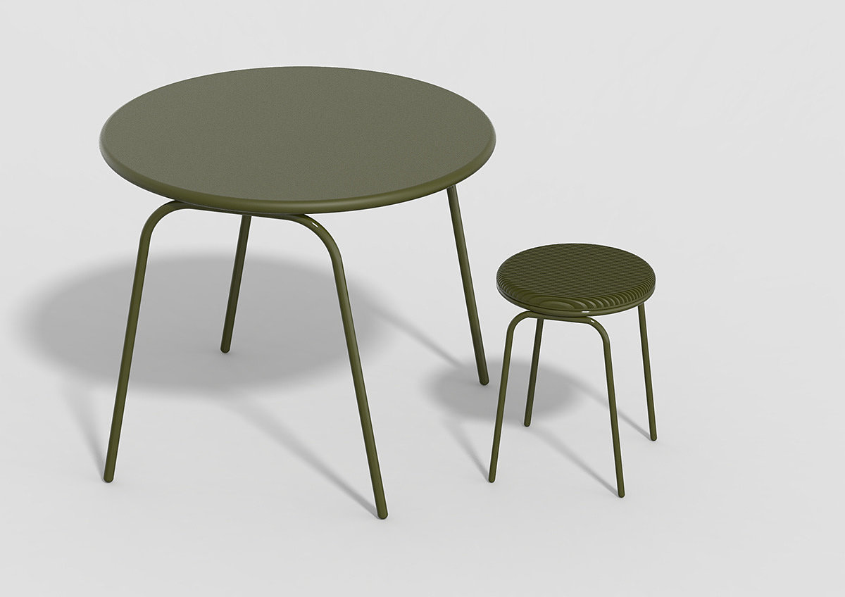 stool，chair，linear，Simplicity，