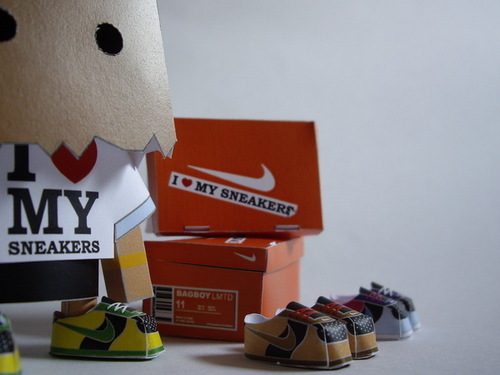 Paper sneakers，lovely，Toy design，Toys，