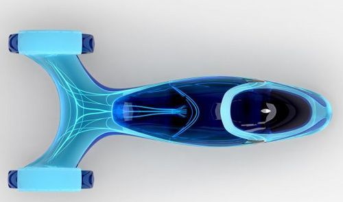 conceptual design，Future electric vehicle，Single person electric vehicle，Concept Car，