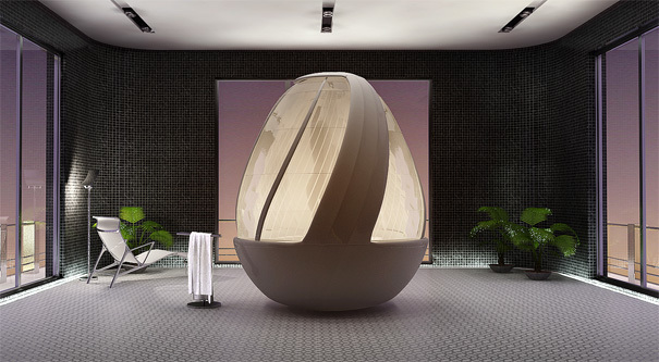 conceptual design，Egg shape，Shower，Shower room，originality，
