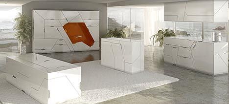 Folding furniture，Furniture set，Creative design，Transformers，Easy to use，