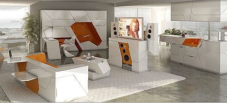 Folding furniture，Furniture set，Creative design，Transformers，Easy to use，