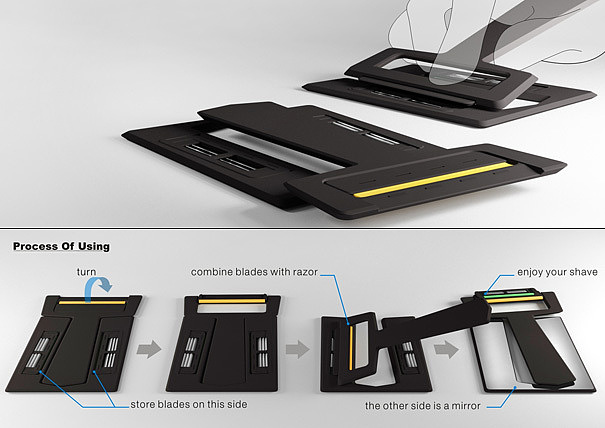 razor，Portable，Bring your own mirror，Necessary for travel，Convenient and practical，