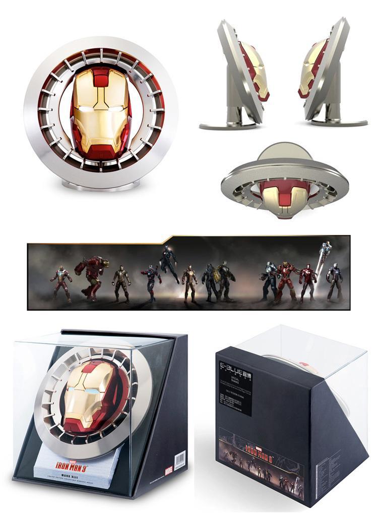 Iron Man，a helmet and armor，Limited Edition，wireless，mouse，originality，Design，