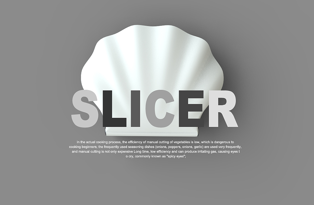 Vegetable cutting conceptual design and interesting design，