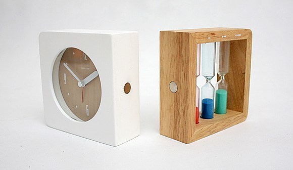 originality，Log，desk clock，hourglass，alarm clock，