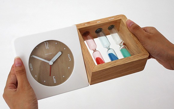 originality，Log，desk clock，hourglass，alarm clock，