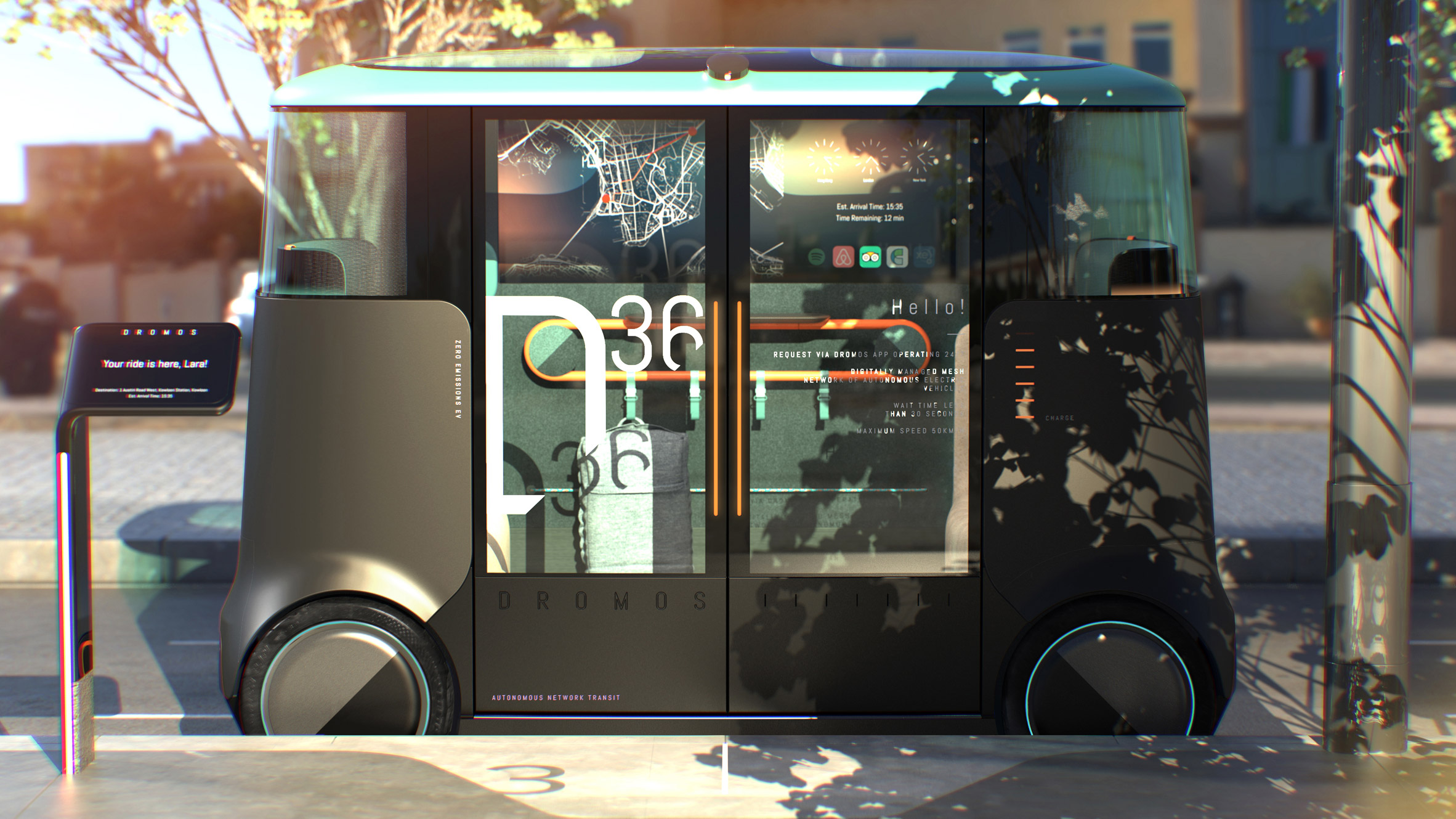 modularization，Concept Car，traffic network ，