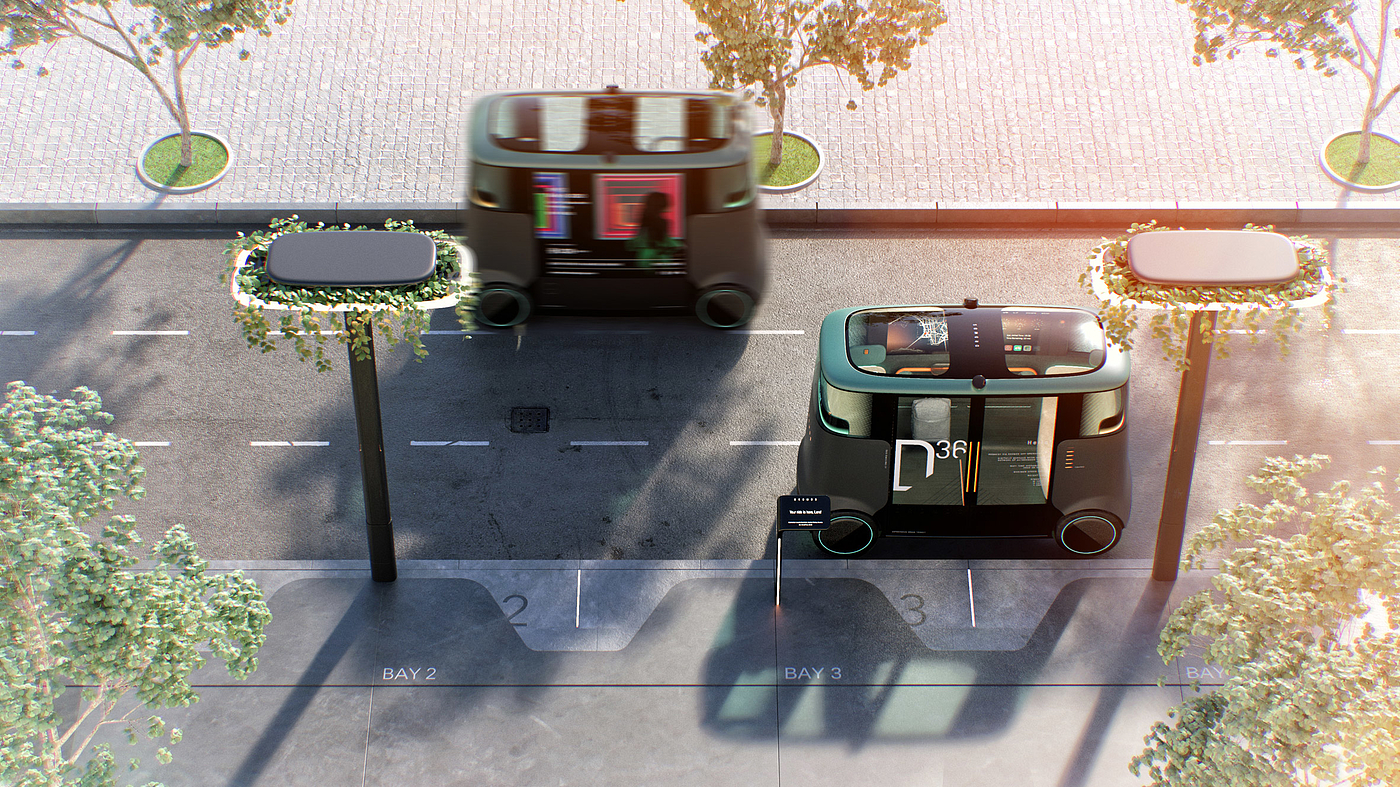 modularization，Concept Car，traffic network ，