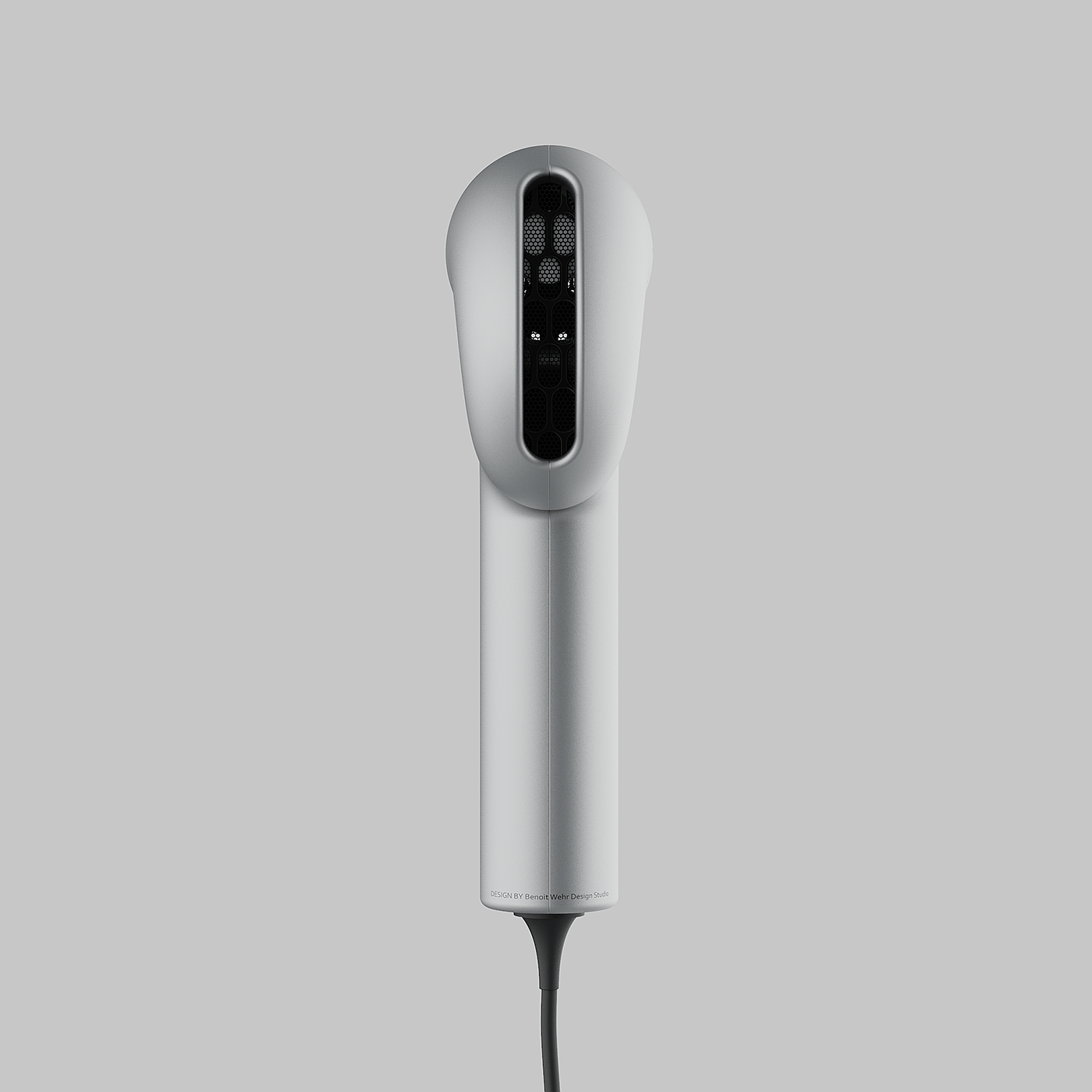 hair drier，Minimalist，Metal，Render，