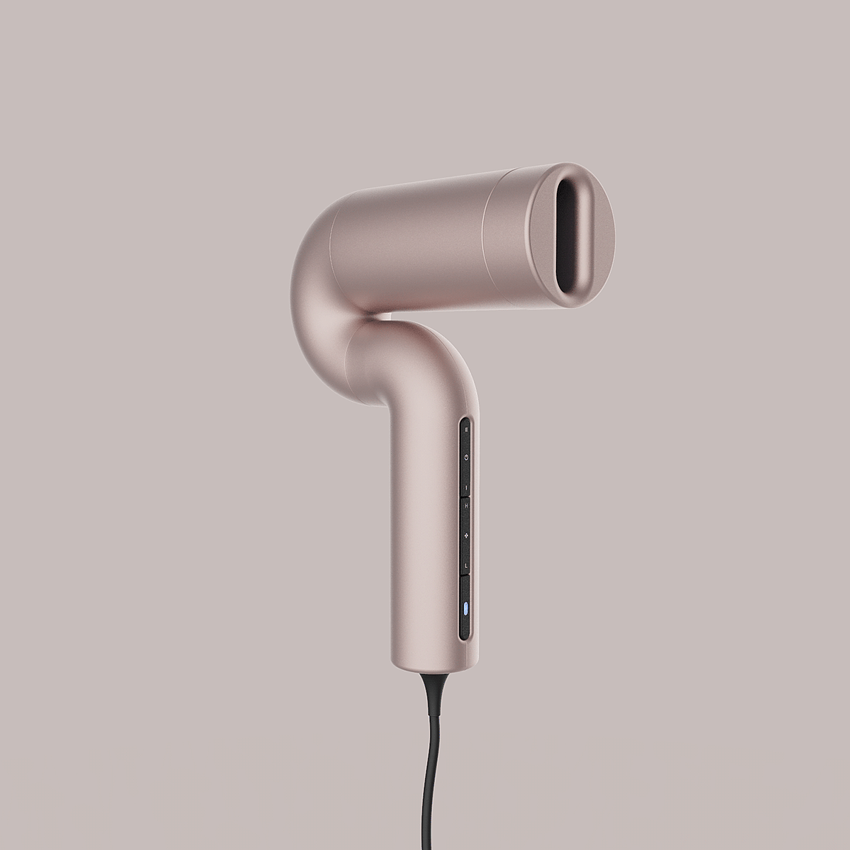 hair drier，Minimalist，Metal，Render，