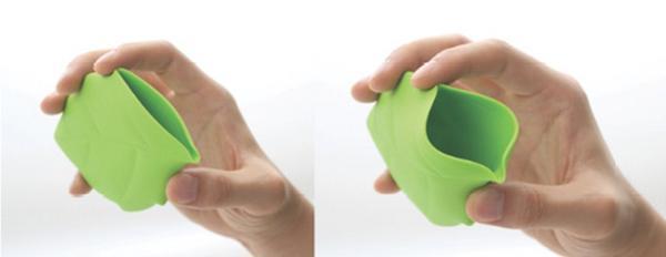 kiss，natural，leaf，Portable cup，originality，Design，tool，