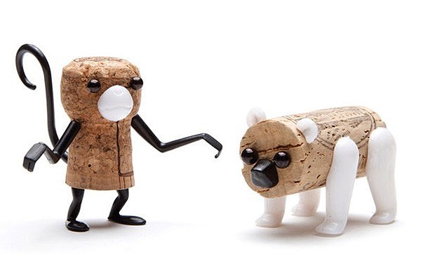 originality，animal，modelling，red wine，Bottle stopper，