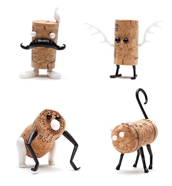 originality，animal，modelling，red wine，Bottle stopper，