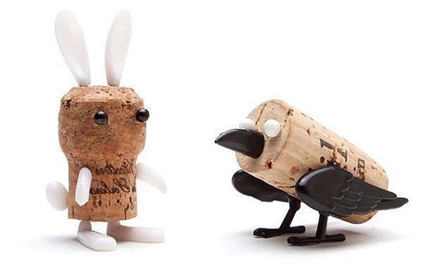 originality，animal，modelling，red wine，Bottle stopper，