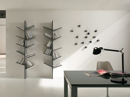 bookshelf，Book supplies，originality，Housewear & Furnishings，tree structure，