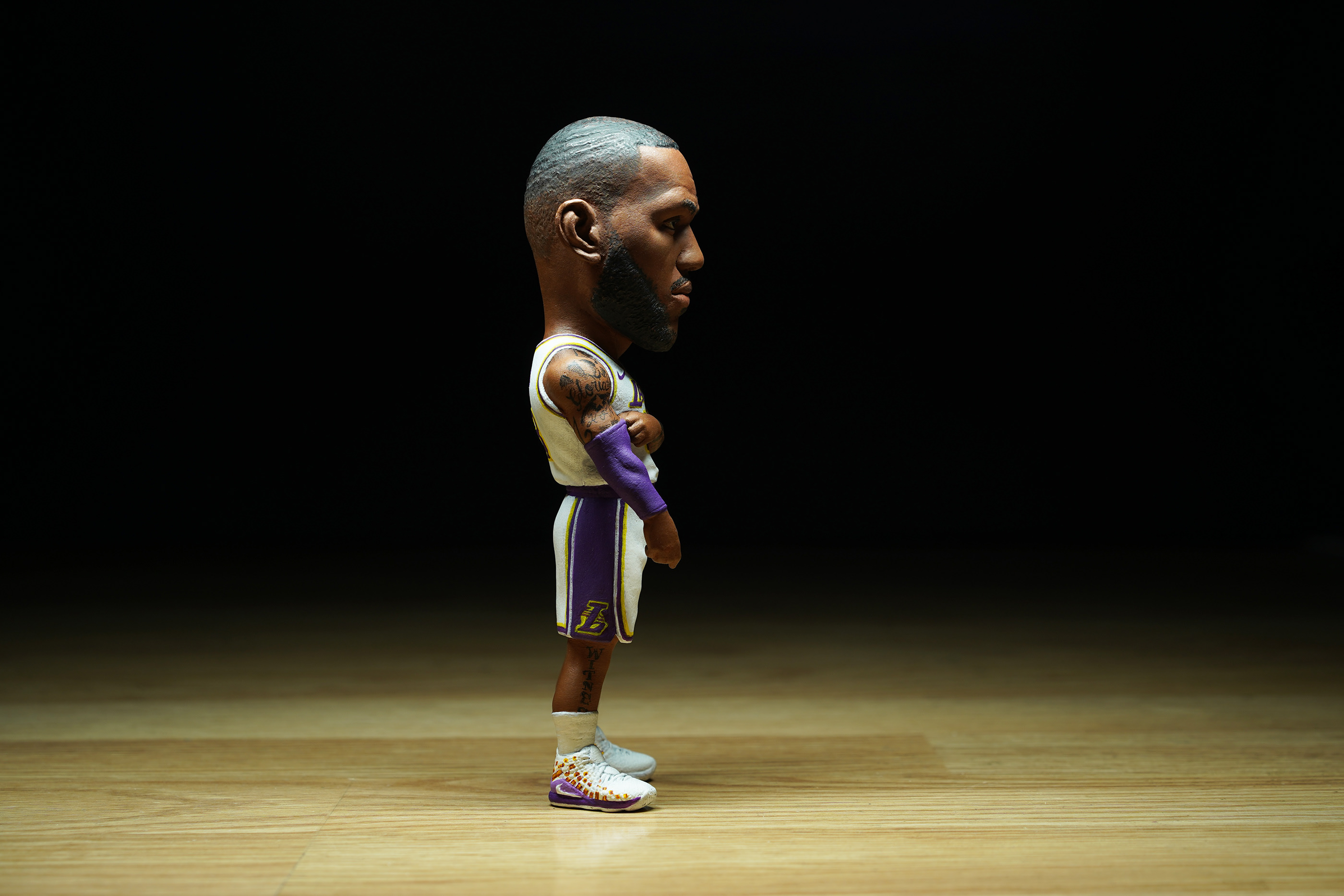 nba，Basketball，portrait，Model，Plastic，