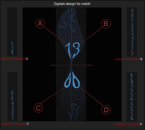 Wrist watch，hourglass，time，Digital display，