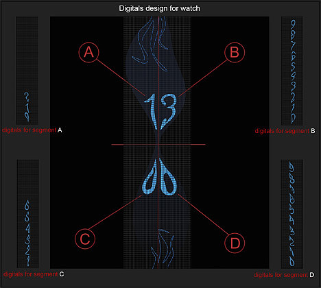 Wrist watch，hourglass，time，Digital display，