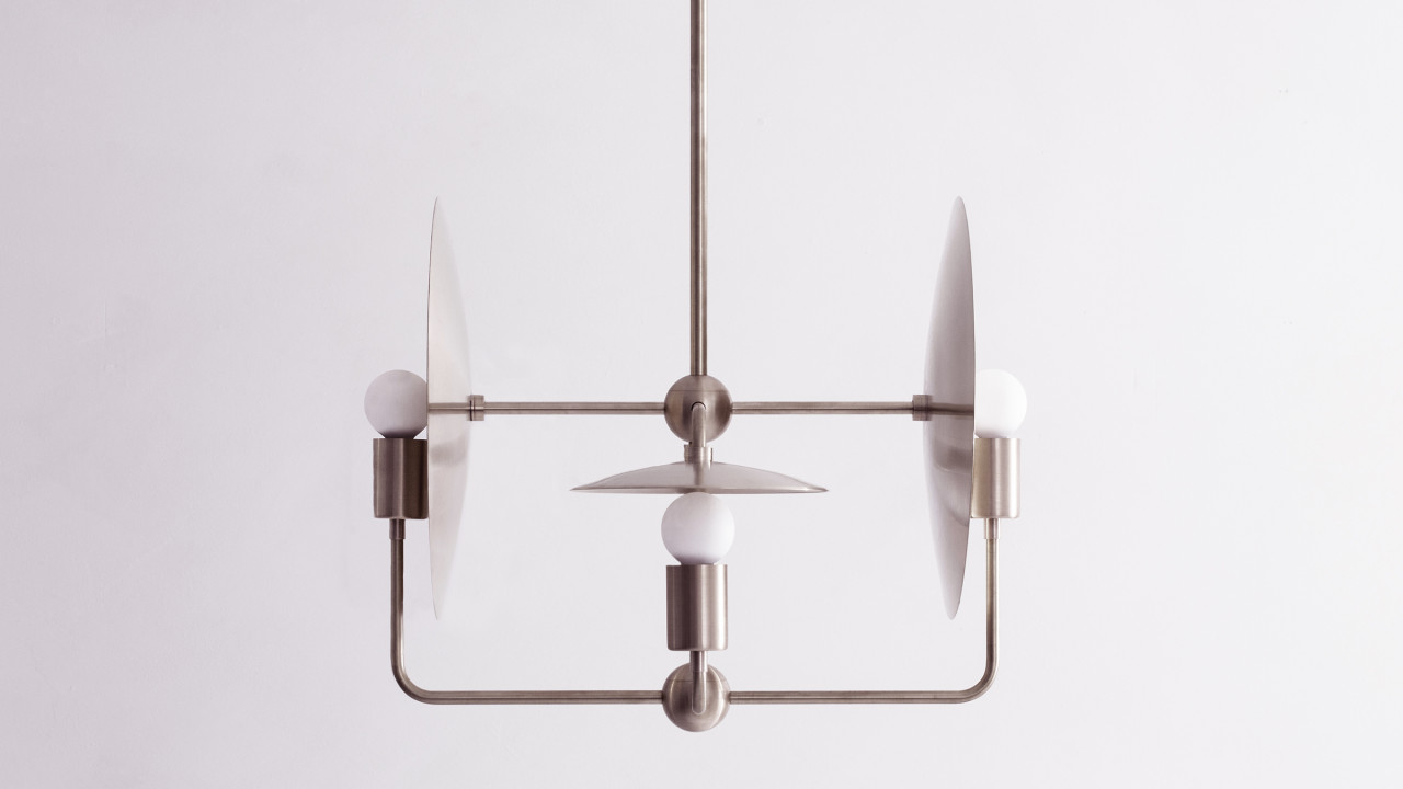 lamps and lanterns，a chandelier，Minimalism，Simplicity，Metal，
